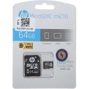 تصویر مموری برند hp حافظه 64 گیگ 