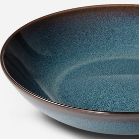 تصویر بشقاب گود ایکیا مدل GLADELIG ست 4 عددی GLADELIG Deep plate, blue, 21 cm