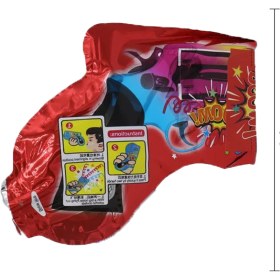 تصویر کاغذ پاش فویلی طرح تفنگ 