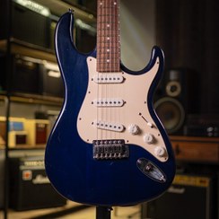 تصویر گیتار الکتریک جَمِیت Jammate Blue Stratocaster with USB Output 