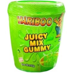 تصویر پاستیل با سس ترش هاریبو - سیب سبز (اورجینال) HARIBOO JUICY MIX GUMMY 