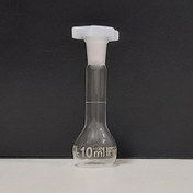 تصویر بالن ژوژه 10 سی سی شیشه ای یونی گلس UNIGLASS Glass Volumetric flask