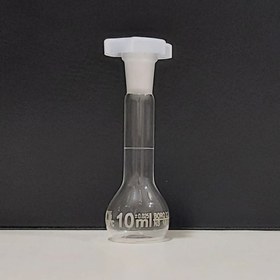 تصویر بالن ژوژه 10 سی سی شیشه ای یونی گلس UNIGLASS Glass Volumetric flask