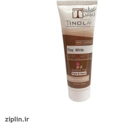 تصویر کرم روشن کننده و ضد لک تینولا حجم ۴۰ میلی‌لیتر مناسب انواع پوست 
