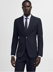 تصویر کت مردانه پارچه COMFORT STRECH و شلوار برش باریک MANGO Man 