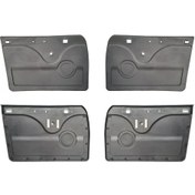 تصویر رودری پیکان وانت مجموعه دو عددی رنگ مشکی 