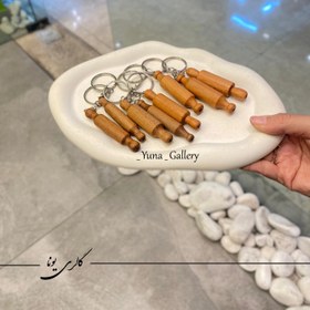 تصویر جاکلیدی چوبی وردنه 