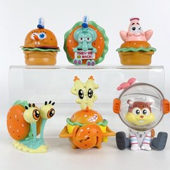 تصویر ست فیگور باب اسفنجی – مدل برگر / Spongebob Figure 