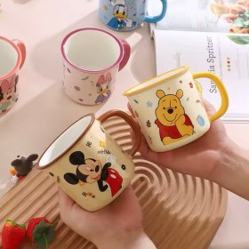 تصویر ماگ Mickey Mouse دیزنی قهوه ای 14362 