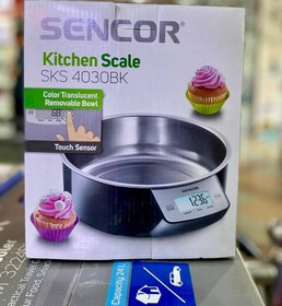 تصویر ترازوی دیجیتالی آشپزخانه سنکور مدل SKS 4030 BK Sankur SKS 4030 BK digital kitchen scale