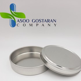 تصویر قوطی فلزی قطر 9/2 سانتیمتر 