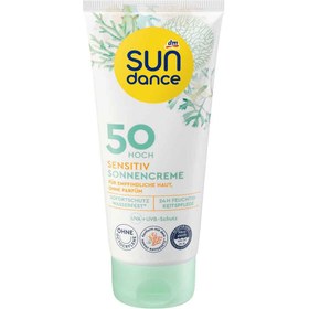 تصویر ضد آفتاب پوست حساس و خشک سان دنس SUNDANCE Sensitive SPF 50 SUNDANCE Sensitive SPF 50 ,100ML