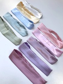 تصویر هدبند ساتن ساده 