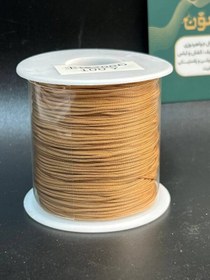 تصویر نخ دستبند مات قهوه ای 