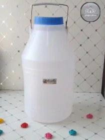 تصویر دبه 10لیتر دسته فلزی 