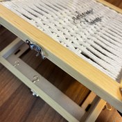 تصویر کاور جعبه فیوز کرم طرح چوب با بافت حصیری کد 3831 