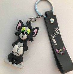 تصویر جا کلیدی تام Silicone keychain made in Iran