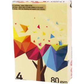 تصویر کاغذ رنگی هیما سایز a5 بسته 500 برگی ا Hima Colored A5 Paper Hima Colored A5 Paper