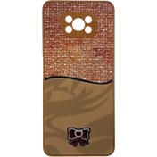 تصویر قاب گوشی پوکو X3 طرح نگین لوکس | موجود در 5 رنگ جذاب 