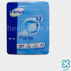 تصویر پوشک بزرگسال تنا مدل شورتی سایز Large ا Tena Drop Pants Adult Protective Diaper Large Tena Drop Pants Adult Protective Diaper Large