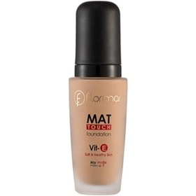 تصویر کرم پودر مات فلورمار - شماره 301 Flormar Matte Cream Foundation No.301