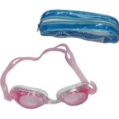 تصویر عینک شنا کیفی به همراه گوش گیر در رنگبندی Swimming goggles with earplugs