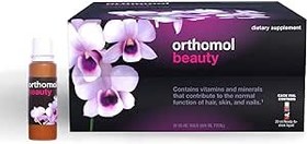 تصویر Orthomol Beauty، مکمل زیبایی زنان، منبع 30 روزه، حمایت از سلامت مو، پوست و ناخن، مکمل کلاژن با اسید هیالورونیک و کوآنزیم Q10 - ارسال 20 روز کاری Orthomol Beauty, Women's Beauty Supplement, 30-Day Supply, Supports Hair, Skin, and Nail Health, Collagen Supplement with Hyaluronic Acid and Coenzyme Q10