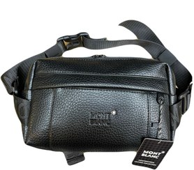 تصویر کیف کمری چرم صنعتی برند mont blanc Mont blanc bag