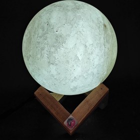 تصویر آباژور سنگ نمک گوی کوچک 