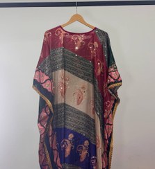 تصویر پانچ ابریشم آینه کاری شده k019 