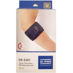 تصویر آرنج بند تنیس البو دکتر مد مدل DR-E001 Tennis Elbow Wrap With Epycondylar Pad DR-E001