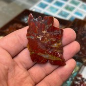 تصویر سنگ جاسپر با طرح نقشه ایران کد 18 