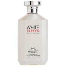 تصویر ادوپرفیوم مونارچی WHITE THUNDER با رایحه لالیک وایت با حجم 100 میل لیتر 