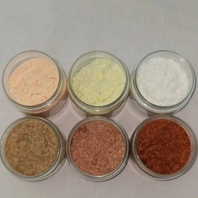 تصویر پودر مخمل پلی استر تُرک سفید 250 گرم 