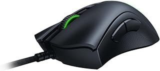 تصویر Razer Deathadder V2 Mouse Mouse: سنسور نوری 20K DPI - سریعترین سوئیچ ماوس بازی - روشنایی Chroma RGB - 8 دکمه قابل برنامه ریزی - دستمال لاستیکی - سیاه کلاسیک Razer DeathAdder V2 Gaming Mouse: 20K DPI Optical Sensor - Fastest Gaming Mouse Switch - Chroma RGB Lighting - 8 Programmable Buttons - Rubberized Side Grips - Classic Black