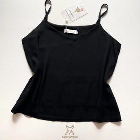 تصویر تاپ حریر مجلسی آستر دار زنانه 