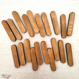 تصویر طبله ی چوبی جاکارتی و جاسیگاری (اندازه ۱٫۵×۹٫۵) 