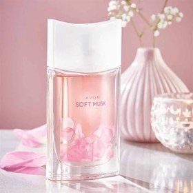 تصویر ادکلن زنانه AVON مدل SOFT MUSK حجم 50 میل Avon edt soft musk for women 50ml