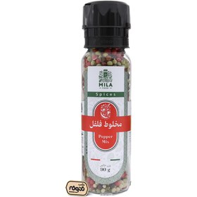 تصویر گرانول مخلوط فلفل 