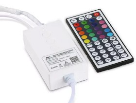 تصویر ریسه شلنگی RGB مودی ۱۰۰ متری با ریموت کنترلی 