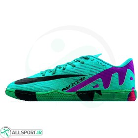 تصویر کفش فوتسال نایک ایرزوم مرکوریال Nike Air Zoom Mercurial Green Purple 