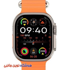 تصویر ساعت هوشمند طرح اپل مدل KW5 Ultra2 Smart watch designed by Apple model KW5 Ultra2