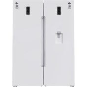 تصویر یخچال فریزر دوقلو کلور مدل روسو با هوم بار 