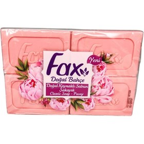 تصویر صابون کلاسیک گل صورتی 500گرمی فکسFax classic soap_peony 