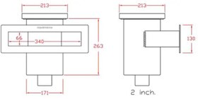 تصویر اسکیمر استخری استیل آکوامارین مدل UA340 