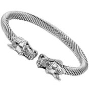 تصویر دستبند سیلیکونی مردانه مدل Dragon 