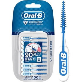 تصویر مسواک بین دندانی فلکس Braun Oral B (بسته ۱۰۰ عددی) 