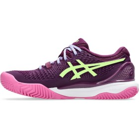 تصویر کفش تنیس زنانه اسیکس Asics Gel-Resolution9-زرشکی 