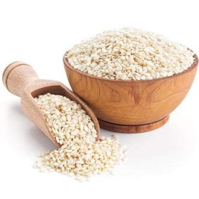 تصویر کنجد بدون پوست خام 