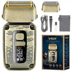 تصویر ماشین اصلاح وی جی آر مدل VGR V-337 ضد آب با تیغه استیل 